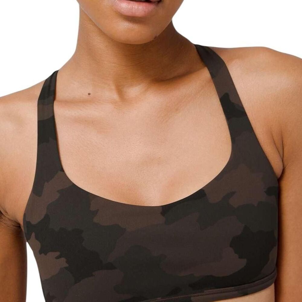 Lululemon Free To Be Bra Wild *Light Support, A/B Cup in Heritage 365 Camo